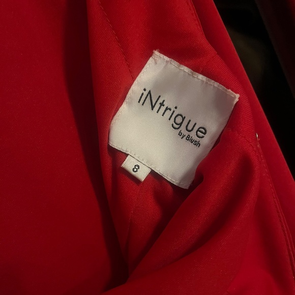 Red Prom Dress Size 8 - Picture 2 of 9